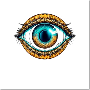 Illuminati Eye Posters and Art